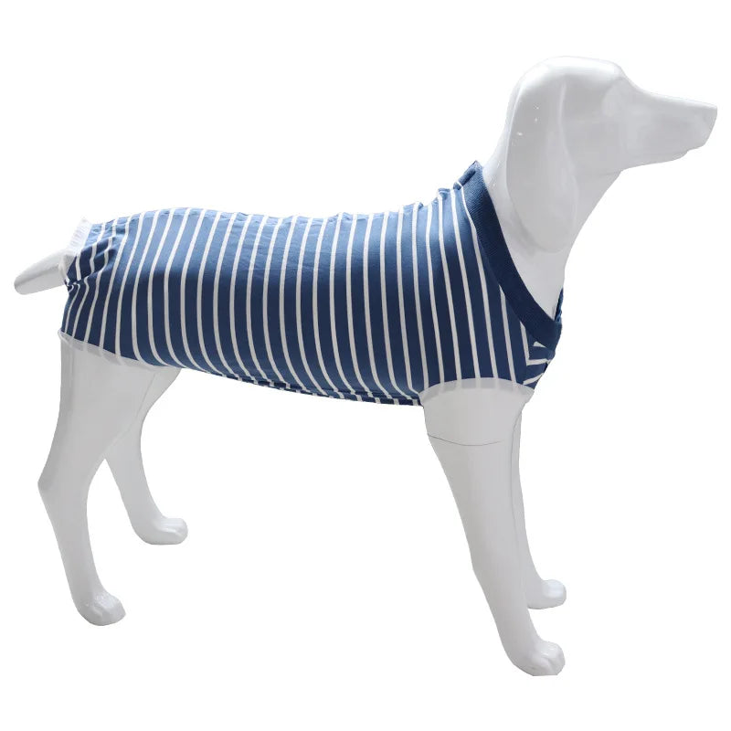 Modal Dog Recovery Clothing Pet Sterilization Surgery Suit Anti Licking Wounds Dog Shirt for Large Dogs Four-legged Jumpsuit
