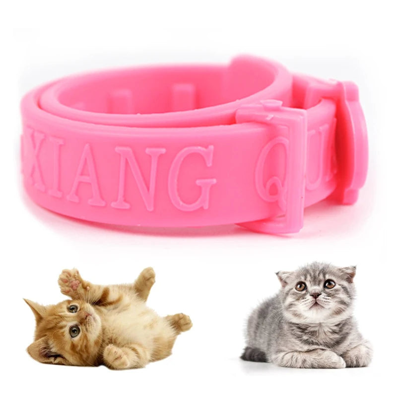 Pet Flea and Tick Collar for Cats Flea Tick Prevention Collar Anti-mosquito & Insect Repellent Puppy Cat Supplies