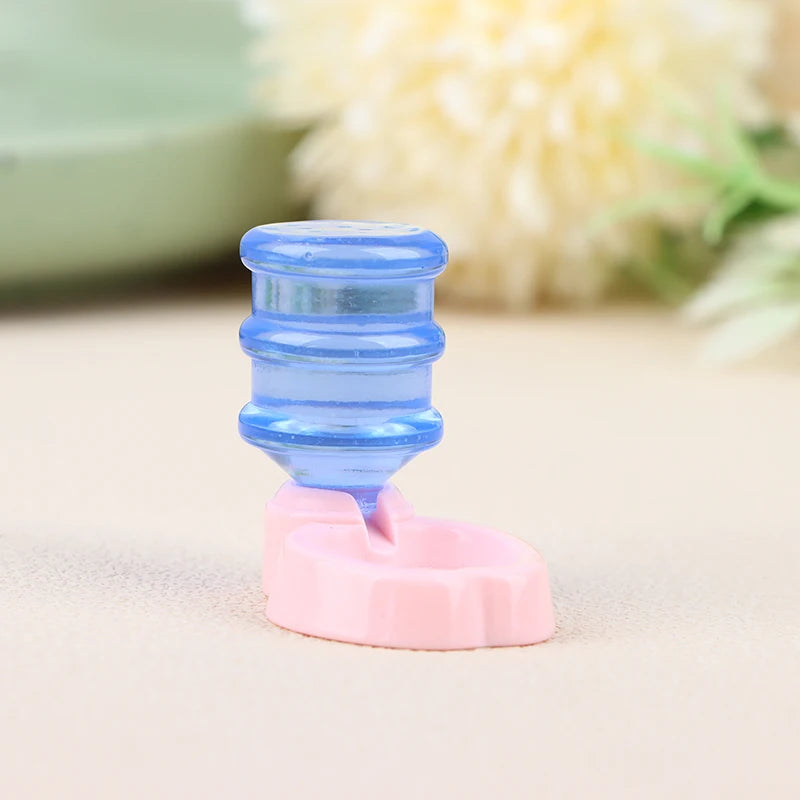 1/12 Dollhouse Miniature Pet Dog Cat Food On Bowl Kitchen Garden Decor Meow Food Bowl Doll House Accessories