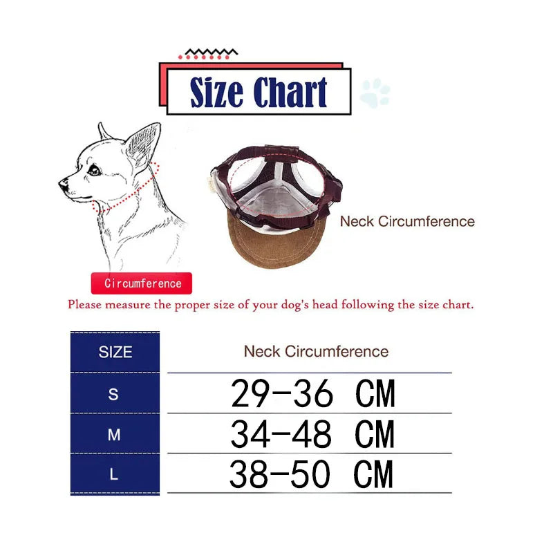 Dog travel sun hat baseball cap outdoor sunshade net breathable outdoor sports hat with ear holes adjustable mini pet hat