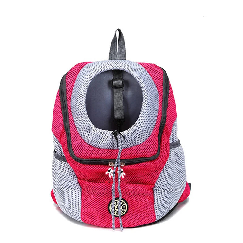 Pet Dog Carrier Bag Carrier For Dogs Backpack Out Double Shoulder Portable Travel Backpack Outdoor Pet Carrier Bag Travel Set