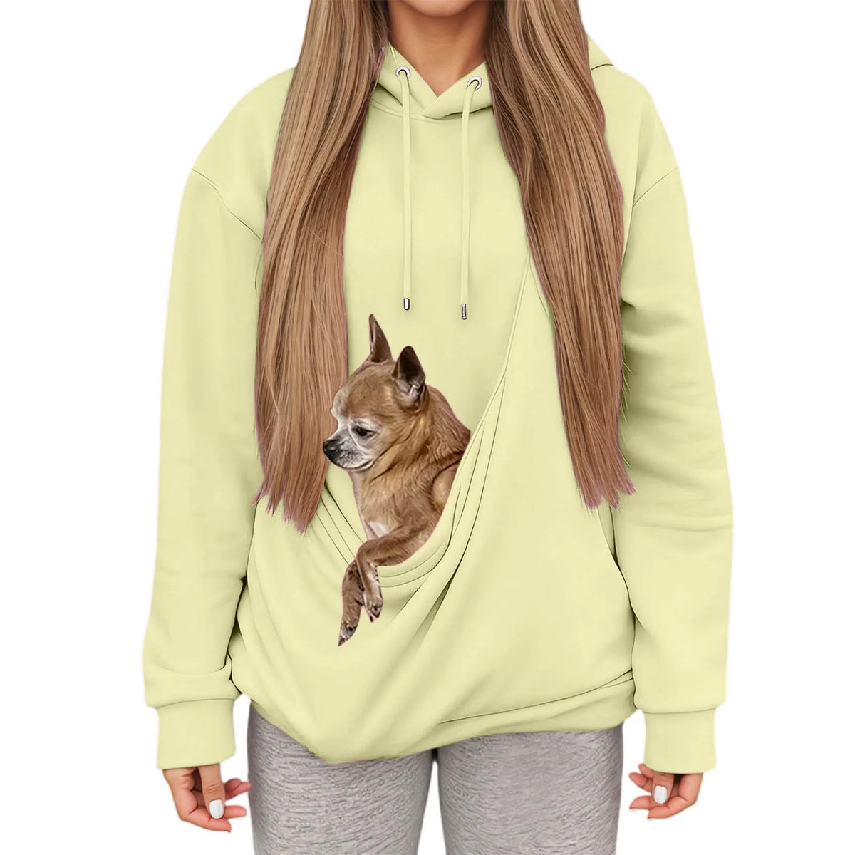 Women'S Hoodie Pet Bag Sports Shirt Pet Cat And Dog Pocket Holder Top  Woman Clothing Tops For Woman Ropa De Invierno Mujer