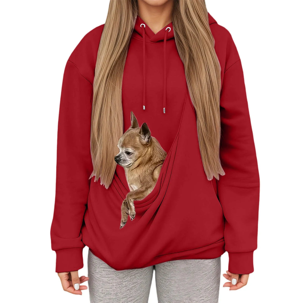 Women'S Hoodie Pet Bag Sports Shirt Pet Cat And Dog Pocket Holder Top  Woman Clothing Tops For Woman Ropa De Invierno Mujer