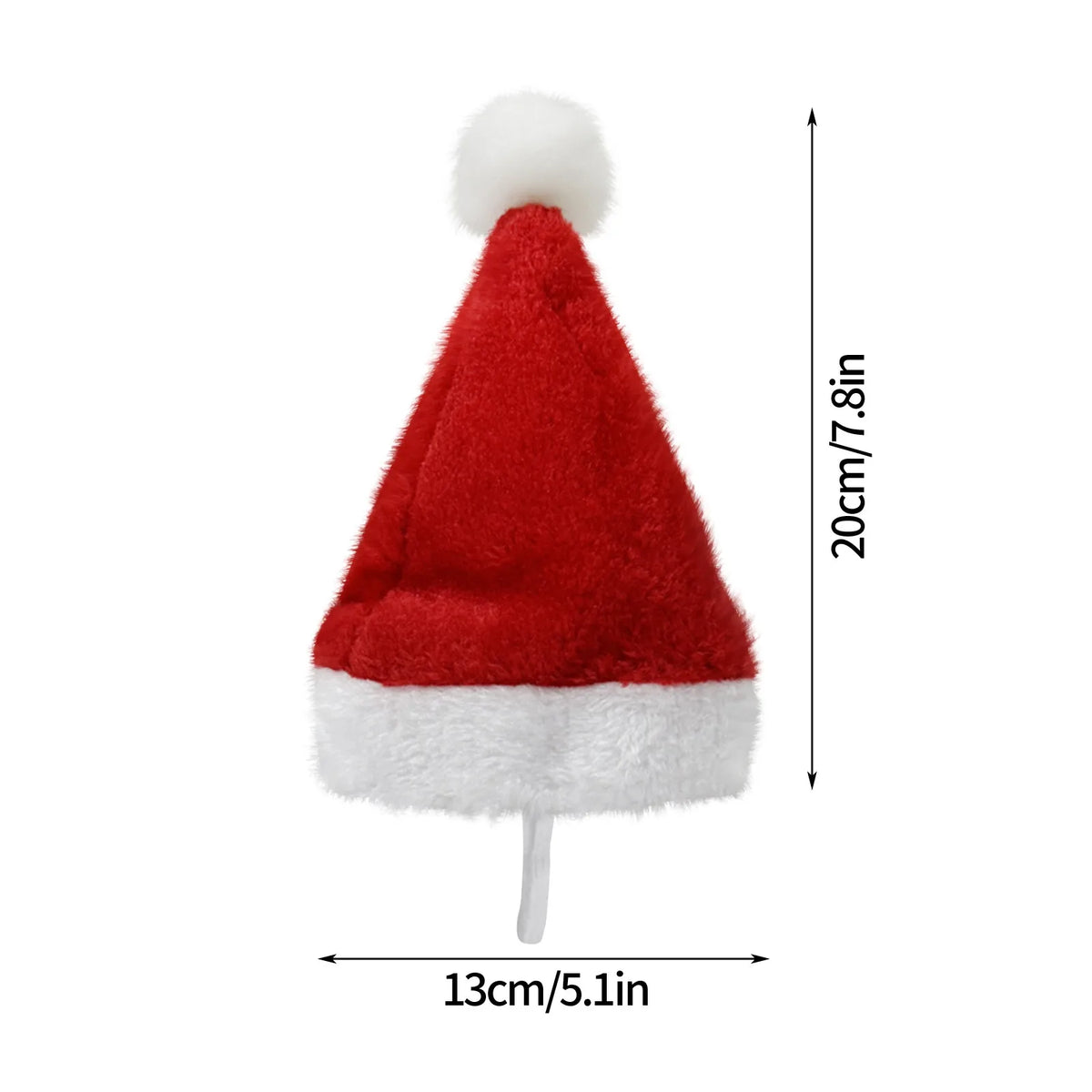 Christmas Pet Hat Santa Claus Hat for Cats Dogs Puppy Xmas Decoration New Year Party Supplies Pet Costume